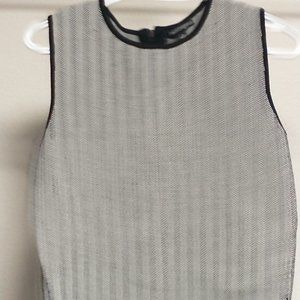 Eva Longoria Chevron Patterned Sweater Vest